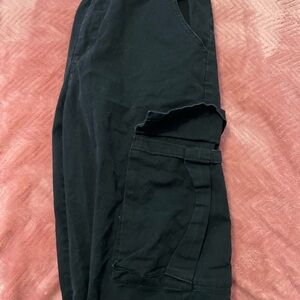 FOREVER 21 Black Womens Cargo Pants